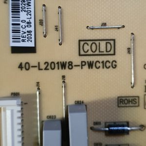 Carte d'alimentation télé TCL 55AC712 Référence: 40-L201W8-PWC1CG – Image 4
