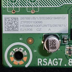 Carte mère télé Hisense 58AE7000F Référence: RSAG7.820.9502/ROH – Image 3
