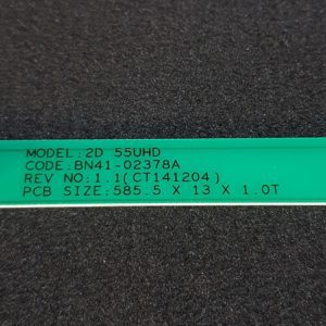 Carte interface de connexion des barres LEDS télé Samsung UE55KU6100K Référence: BN41-02378A – Image 5