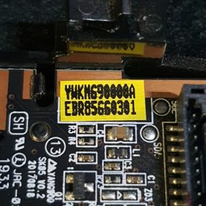 Module bouton power télé Lg 55SM9800PLA Référence: EBR85660301 – Image 3