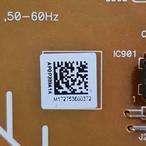 Carte d'alimentation télé Sony KD-55XE7096 Référence: APDP-209A1 (2955036304) – Image 3