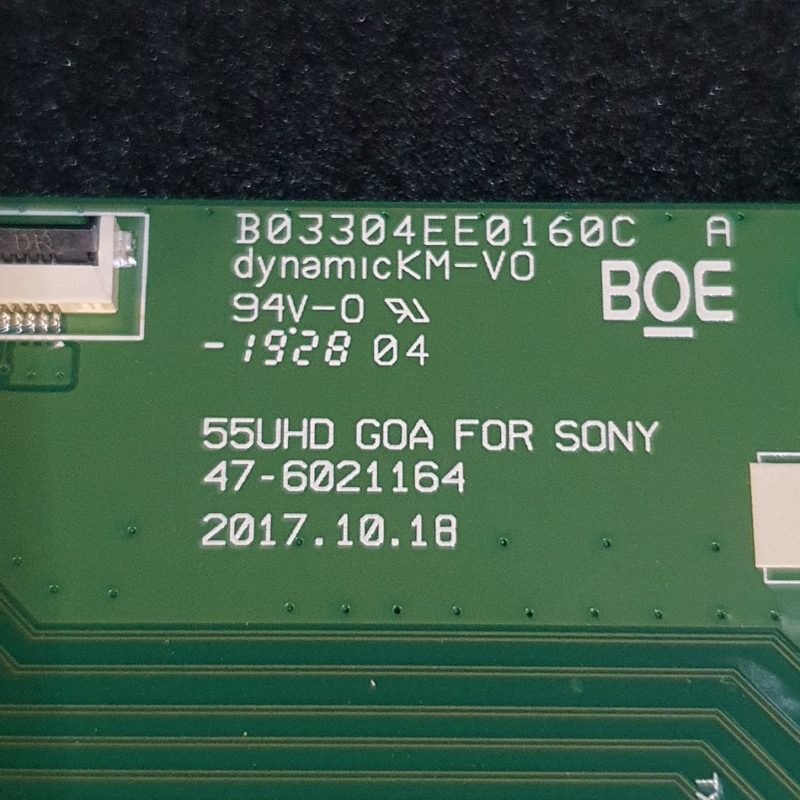 Carte T-Con Pour TV Sony KD-55XF9005 - Référence 18Y-SHU11A2H2A4V0.0, Testée Et Fonctionnelle