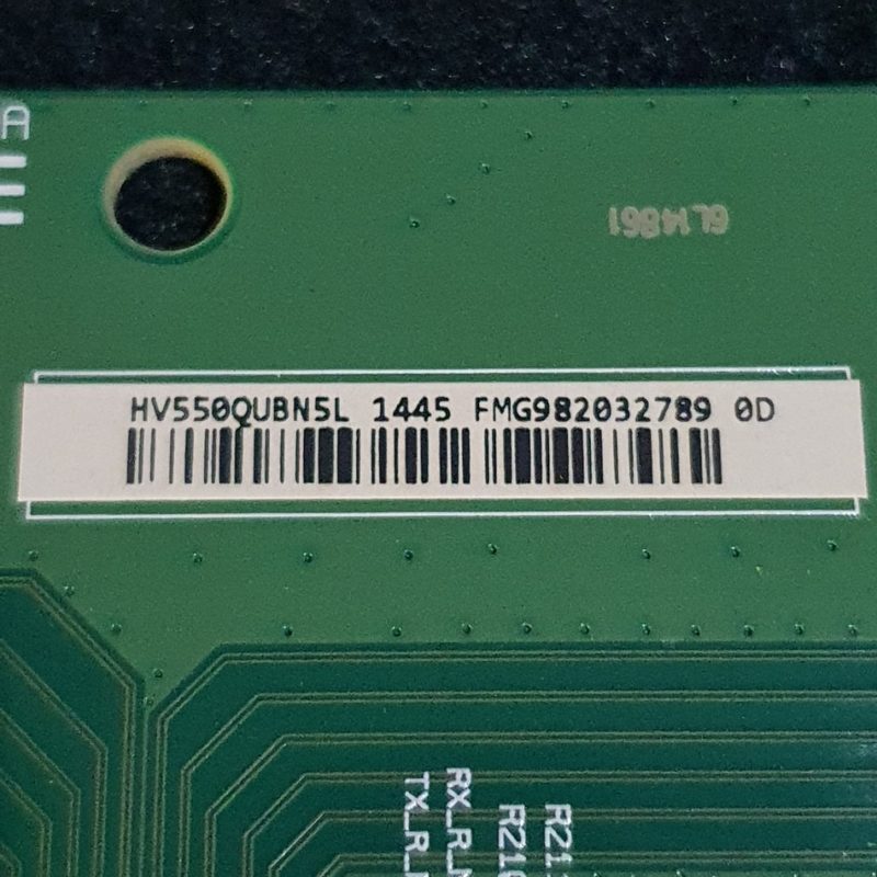 Carte T-Con Sony T550QVN02 - Occasion, Fonctionnelle, Pour Réparation TV