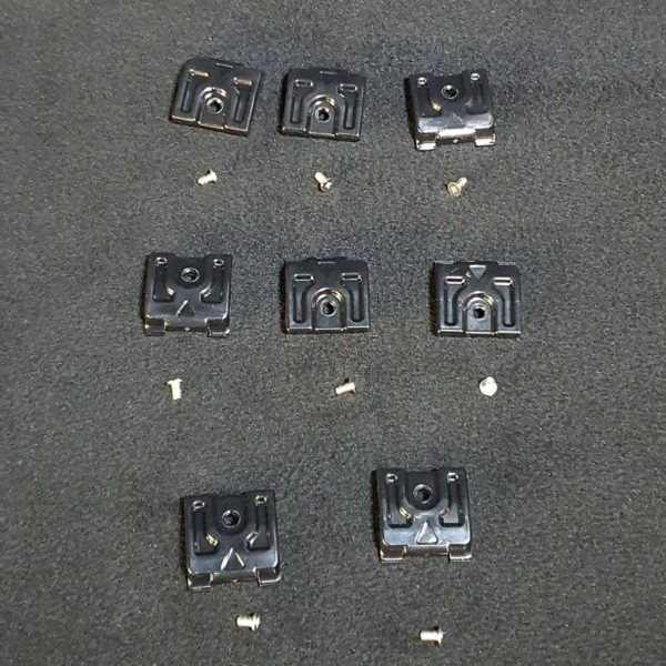Lot De 8 Clips De Protection Pour Jacuzzi / Spa - Clés De Rechange Pour Couvercle - Sangles De Fixation 35 Mm