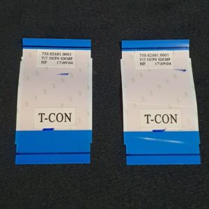 Ensemble nappes de connexion de la carte T-Con au LCD télé Sony KD-55XE7096 Référence: 750-02601.0001