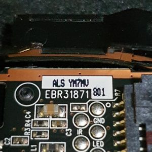 Module bouton power télé Lg 43UP77003LB Référence: EBR31871801 – Image 3