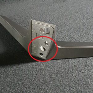 Ensemble pieds + vis télé lg 55UN711C0ZB – Image 3