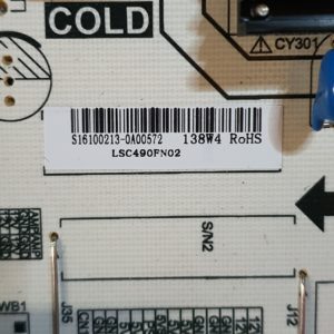Carte d'alimentation télé Sharp LC-49CUF8372ES Référence: PW.188W2.711 – Image 3