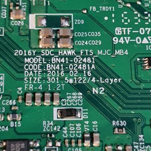 Carte T-Con télé Samsung UE49K6370SU Référence: BN41-02481A – Image 5