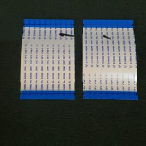 Ensemble nappes de connexion de la carte T-Con au LCD télé Hisense 75A7100F