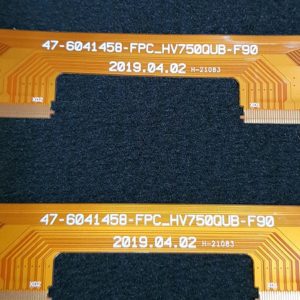Ensemble nappes de connexion des carte du LCD télé Hisense 75A7100F – Image 3