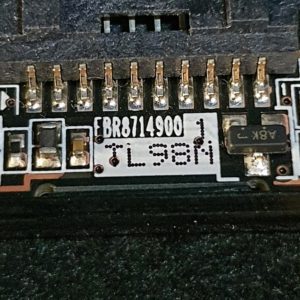 Module bouton power télé Lg OLED55CX6LA Référence: EBR87149001 – Image 3