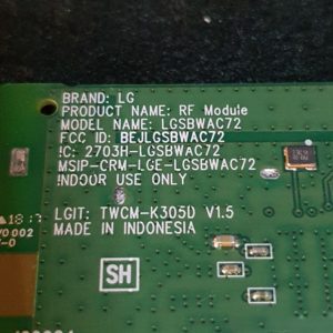 Module wifi Télé Lg OLED55C8PLA Référence: LGSBWAC72 – Image 5