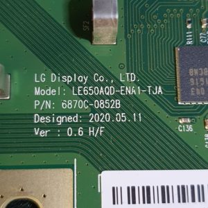 Carte T-Con Télé Lg OLED55CX6LA Référence: 6870C-0852B – Image 6