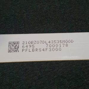 Barre LEDS télé Philips 55PUH6101/88 Référence: GJ-2K16-550-D714-V4-L (L) – Image 3