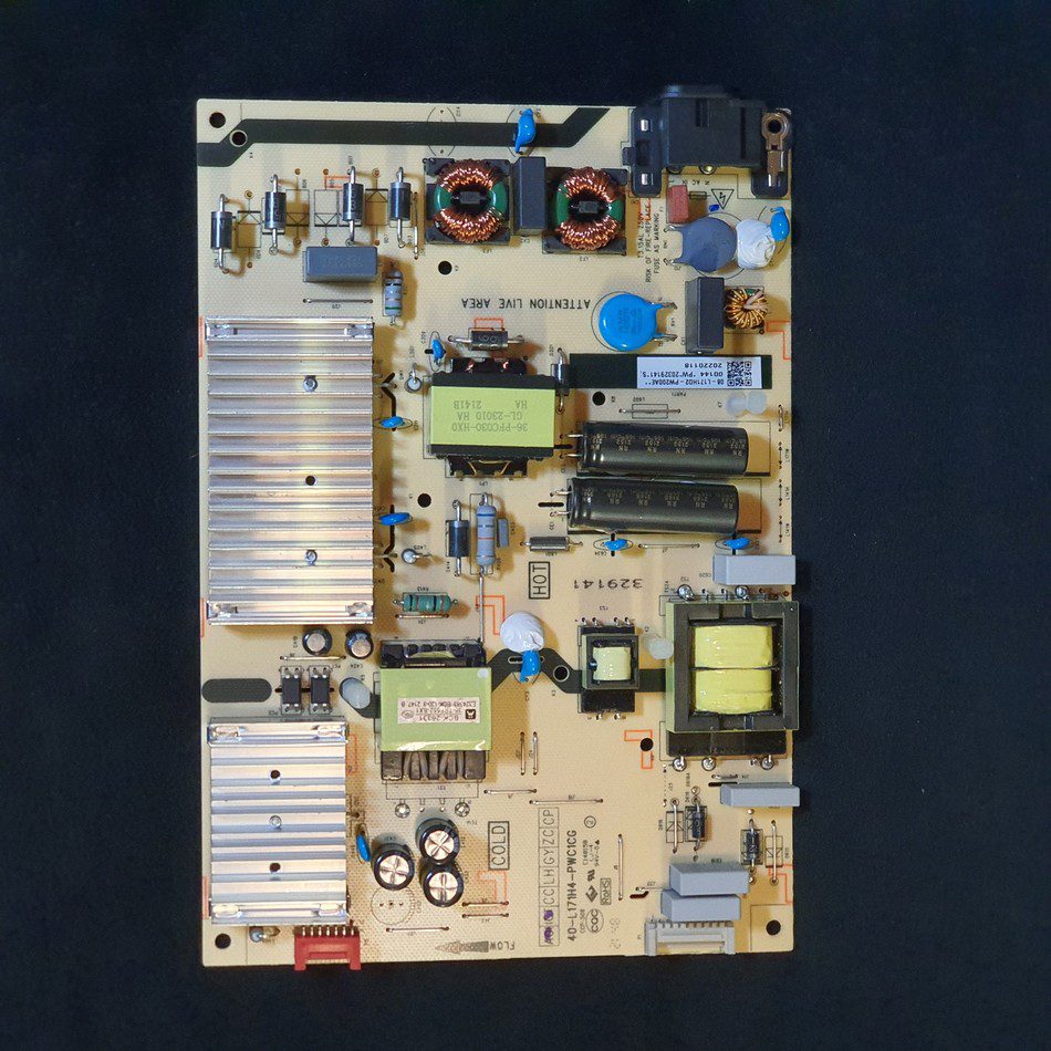 Carte d'alimentation TV Hisense H65A6500 ref HLL-5465WD