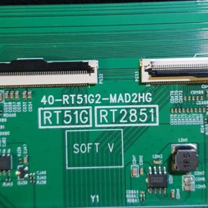 Carte Mère Télé TCL 65P615 Référence: 40-RT51G2-MAD2HG (RT51G RT2851) – Image 4
