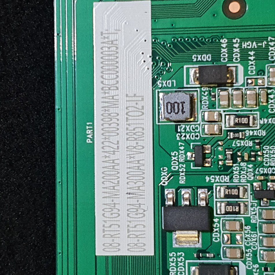 Carte Mère Pour TV TCL 75C722, Référence 40-R51MH1-MAB2HG / RT2851