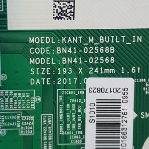 Carte mère télé Samsung UE49MU6105K Référence: BN41-02568B (BN94-12439B) – Image 3
