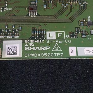 Carte T-Con télé Sharp LC-42XD1EA Référence: CPWBX3520TPZ – Image 4