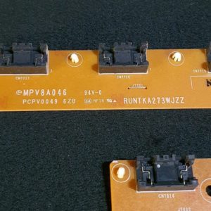 Ensemble D'interfaces des tubes rétroéclairage CCFL télé Sharp LC-42XD1EA Référence: MPV8A046 + MPV8A047 – Image 3