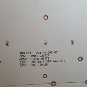 Panneau LEDS télé Samsung QE65QN85BAT Référence: BN41-02977A – Image 4