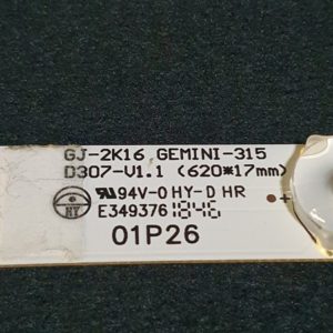 Barre LEDS télé Lg 32LK500BPLA Référence: GJ-2K16 GEMINI-315 D307-V1.1 – Image 4
