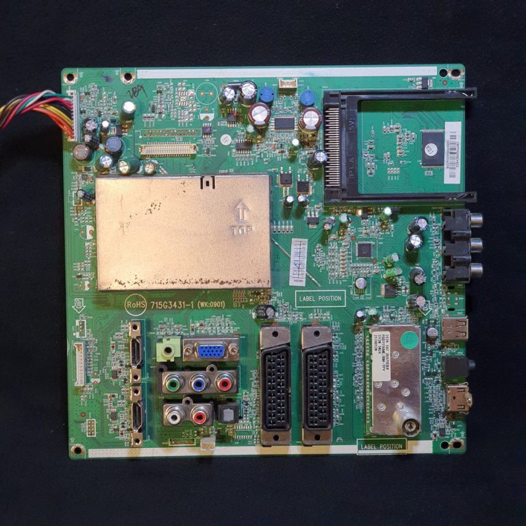 Carte Mère Hannspree HSG1075 60.EB11M.11A (ST289MUB) – Pour Téléviseur Samsung, Occasion
