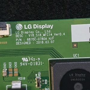 Carte T-Con télé Panasonic TX-55FX740E Référence: 6870C-0780A – Image 4