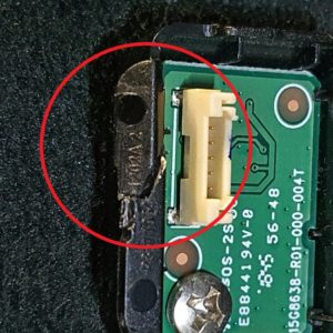 Module bouton power télé Lg 32LK500BPLA Référence: 715G8638-R01-000-004T – Image 5