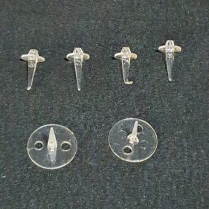 Ensemble de 6 supports des réflecteurs télé Blaupunkt B40A233TC8