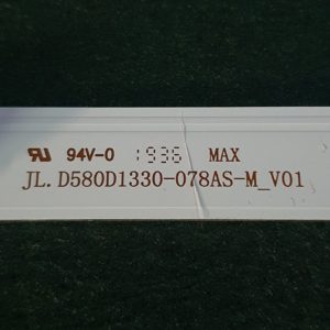 Barre LEDS télé Toshiba 58U2963DG Référence: JL.D580D1330-078AS-M_V01 (B) – Image 4