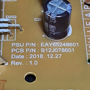 Carte d'alimentation télé Lg 70UM7100PLA Référence: EAY65248601 – Image 4