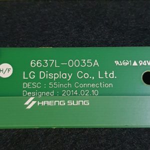 Ensemble de 4 interfaces de connexion des barres LEDS télé Lg 55UC970V-ZA Référence: 6637L-0035A – Image 3