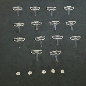 Ensemble de 17 supports + 5 clips des réflecteurs télé Lg 70UM7100PLA