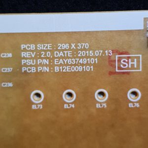 Carte d'alimentation télé Lg 65UG870V-ZA Référence: EAY63749101 – Image 4