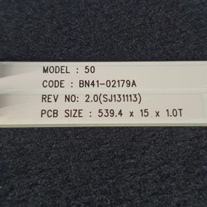 Interface de connexion des barres LEDS télé Samsung UE50J6200AW Référence: BN41-02179A – Image 4