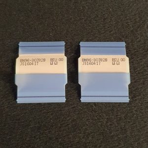 Ensemble nappes de connexion de la carte T-Con au LCD télé Samsung UE50J6200AW Référence: BN96-30782B