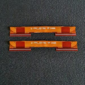 Ensemble nappes de connexion des cartes du LCD télé Samsung UE48H6800AW