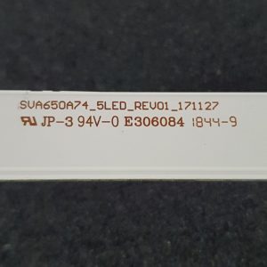 Barre LEDS télé Sony KD-65XF7096 Référence: SVA650A74_5LED_REV01_171127 – Image 4