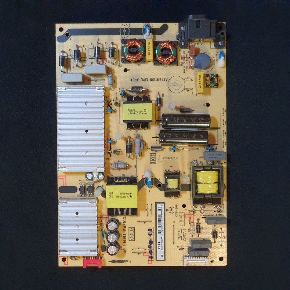 Carte d'alimentation télé Thomson 55UC6596 Référence: 40-L141H4-PWF1CG