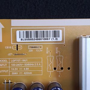 Carte d'alimentation télé Lg 70UN71006LA Référence: EAY65248601 – Image 3