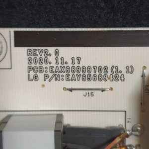 Carte d'alimentation télé Lg OLED55CS6LA Référence: EAX68999702 (1.1) – Image 4