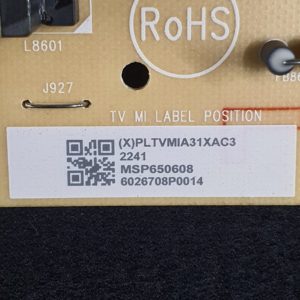 Carte d'alimentation télé Philips 65PUS8107/12 Référence: 715GC529-P02-000-B03S – Image 3