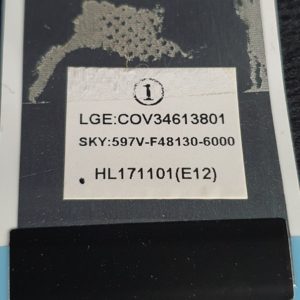 Nappe LVDS télé Lg 55UJ620V-ZA Référence: 597V-F48130-6000 – Image 3