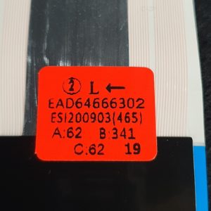 Nappe LVDS télé Lg 43NANO796NE Référence: EAD64666302 – Image 3
