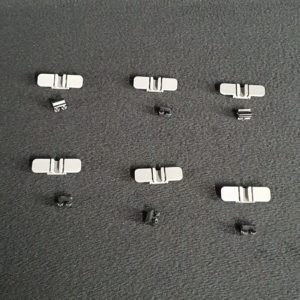 Ensemble de 6 clips de maintien du carter arrière télé Lg OLED55CS6LA