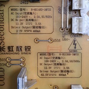Carte d'alimentation télé Edenwood M5501 Référence: R-HS145D-1MF22-1 – Image 4