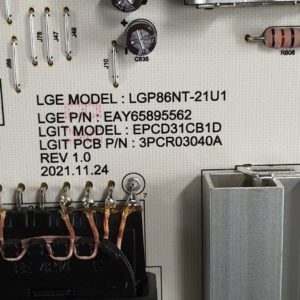 Carte d'alimentation télé Lg 86UQ80009LB Référence: EAY65895562 – Image 5