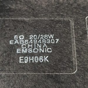 Ensemble haut parleurs télé Lg OLED55B9PLA Référence: EAB64948307 + EAB64948308 – Image 4